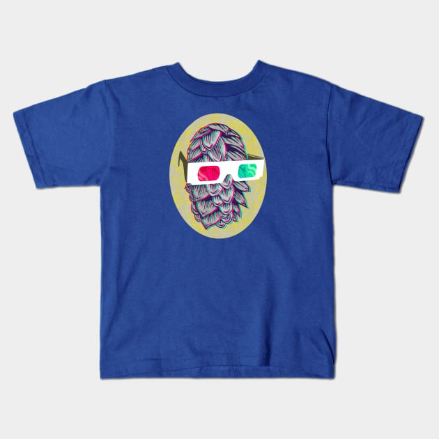 3D Hop Kids T-Shirt by Mindy’s Beer Gear